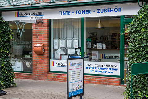 Drucker Tankstelle