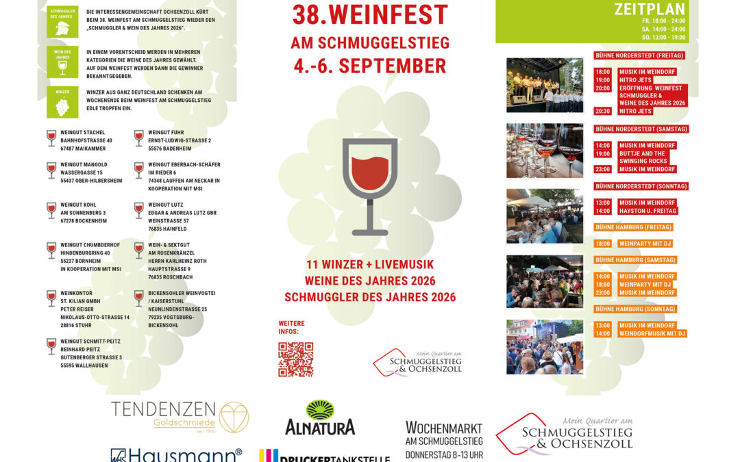 38. Weinfest am Schmuggelstieg